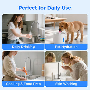 Hydrofast UB200T 800G Undersink RO Water Filter 9-Stage Filtration