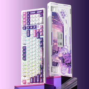 LINGBAO K98 Anime Wireless Mechanical Keyboard Ellinia Keyboard