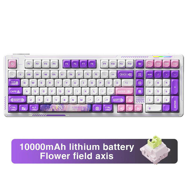 LINGBAO K98 Anime Wireless Mechanical Keyboard Ellinia Keyboard