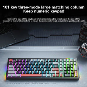 LINGBAO K98 Anime Wireless Mechanical Keyboard Ellinia Keyboard