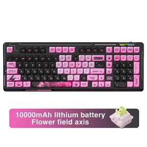 LINGBAO K98 Anime Wireless Mechanical Keyboard Ellinia Keyboard