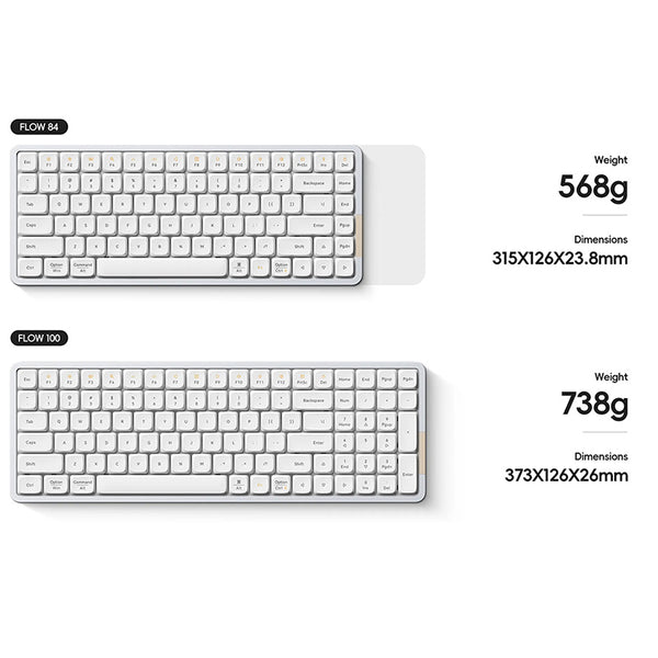 Ajazz AC067 マウンテン ブルー ガスケット メカニカル キーボード