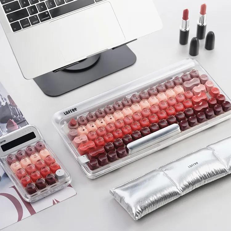 Lofree Lipstick Wireless Mechanical Keyboard | 75% Gasket Hot