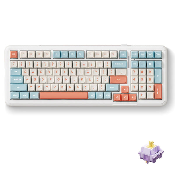 MCHOSE K99 Wireless Gasket Mechanical Keyboard Creamy Thocky