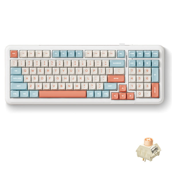 MCHOSE K99 Wireless Gasket Mechanical Keyboard Creamy Thocky