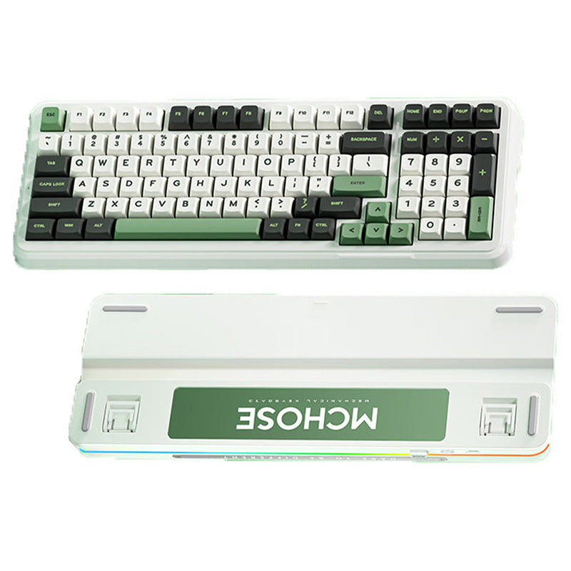 MCHOSE_K99_Wireless_Gasket_Mechanical_Keyboard_Green