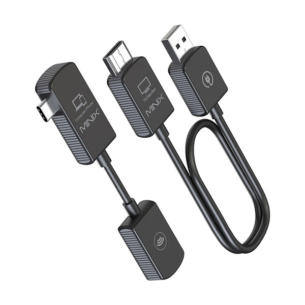 MINIX C1 USB-C to HDMI Wireless Dongle for Laptops, Tablets & iPhone