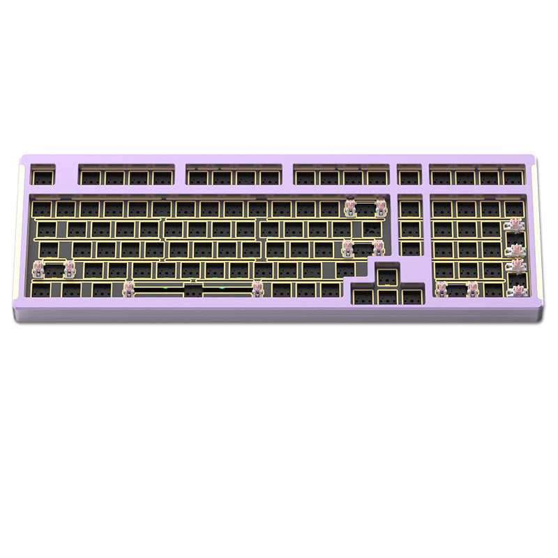 MONKA_6102_Wired_DIY_Kit_FR4_Position_Plate_Puple