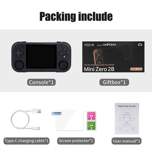 Magicx Mini Zero 28 V2 Retro Game Console Android System 2.8" Screen