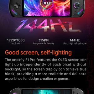 ONE Netbook OneXFly F1 Pro Gaming Handheld Console AMD AI 9 HX370 OLED 144Hz