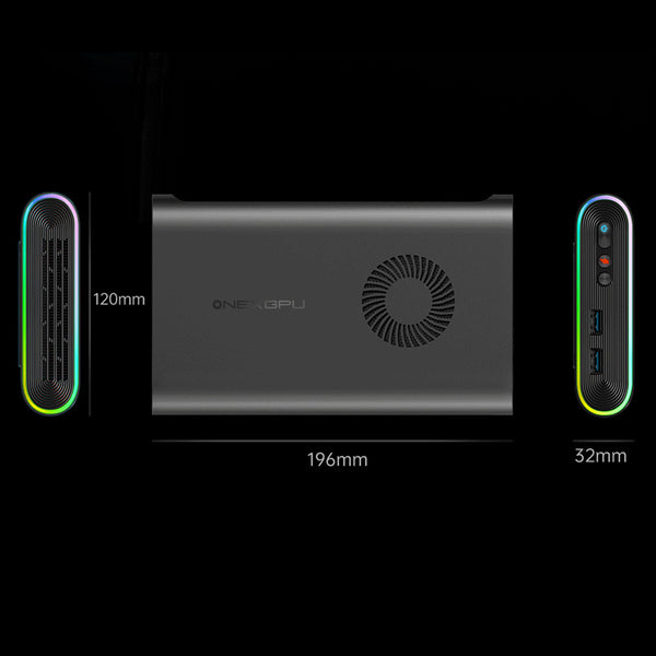 One Netbook ONEXGPU e-GPU Docking Station with AMD Radeon RX 7600M XT GPU