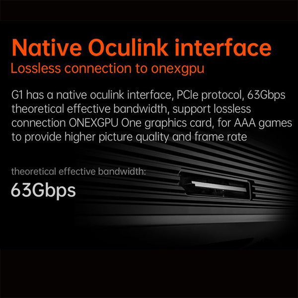 One Netbook OneXPlayer G1 Handheld Gaming PC AMD Ryzen AI 9 HX 370 with Detachable Magnetic Keyboard