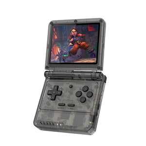 Powkiddy V90S Flip Handheld Game Console Linux System