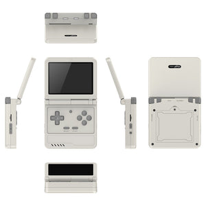 Powkiddy V90S Flip Handheld Game Console Linux System