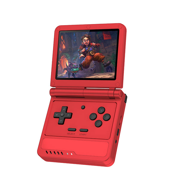Powkiddy V90S Flip Handheld Game Console Linux System