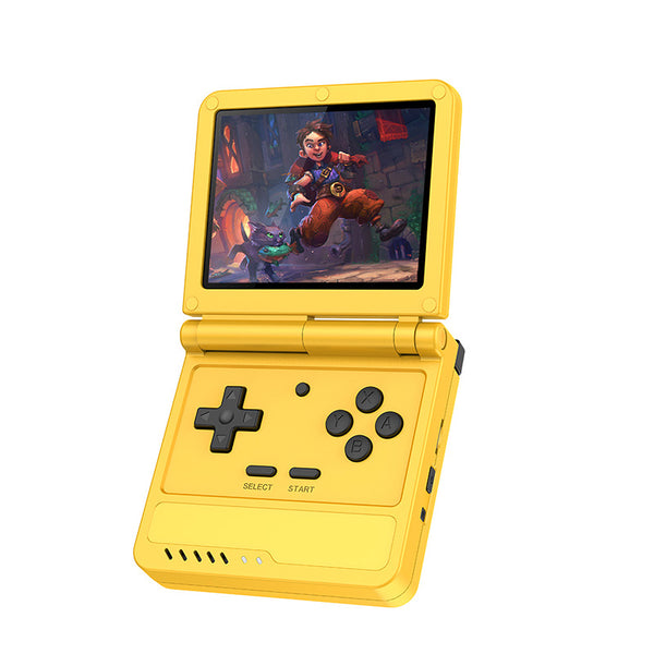 Powkiddy V90S Flip Handheld Game Console Linux System