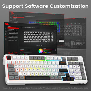 Redragon K688 Mechanical Creamy Keyboard with Konb