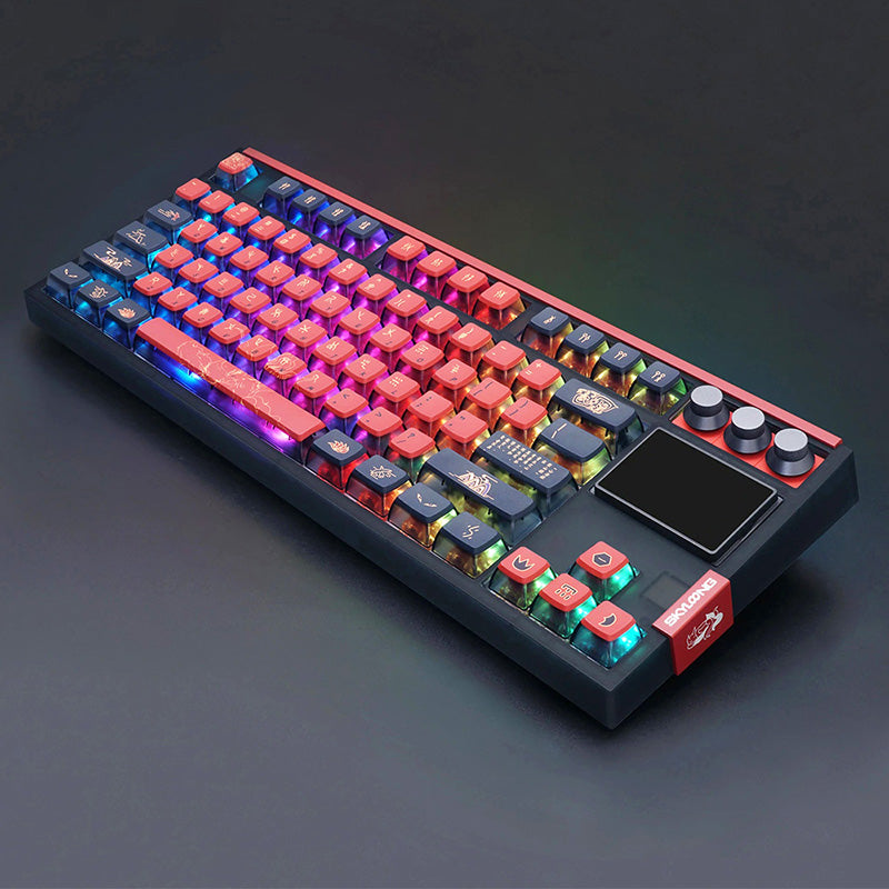SKYLOONG_GK87_Pro_Spartan_Wireless_Mechanical_Keyboard_with_TFT_Screen_11