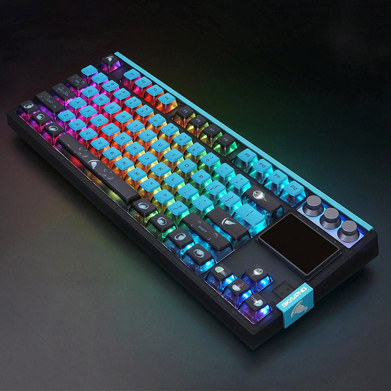 SKYLOONG_GK87_Pro_Spartan_Wireless_Mechanical_Keyboard_with_TFT_Screen_15