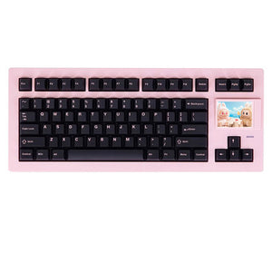 SP-STAR D82 PRO HiFi Wireless Mechanical Keyboard 2.4-inch Customizable IPS Screen
