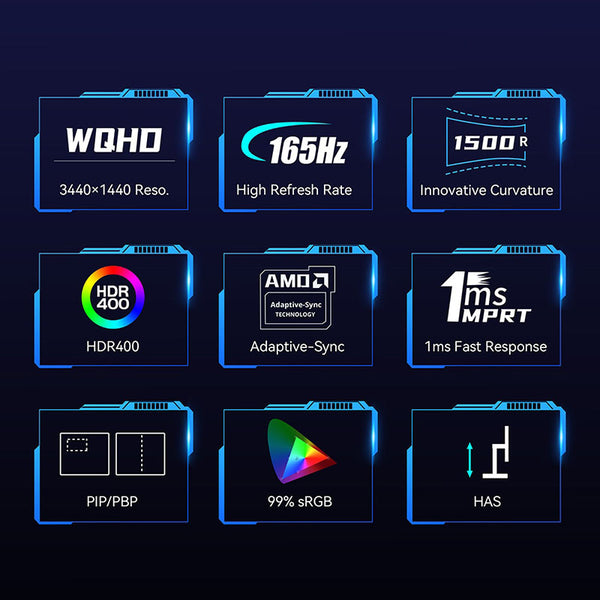 TITAN ARMY C34CHR 34-inch Gaming Monitor