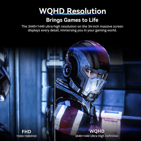 TITAN ARMY C34CHR 34-inch Gaming Monitor