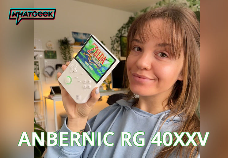 Influencer Pick WhatGeek ANBERNIC RG40XXV Retro Hanheld