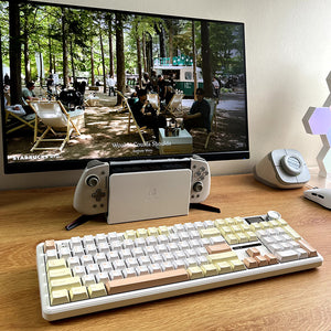 AULA F108 Pro Tri-mode LCD Display Mechanical Keyboard