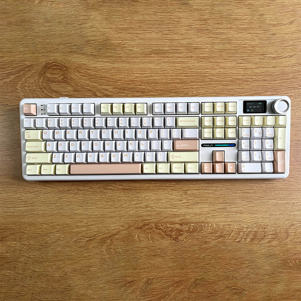 AULA F108 Pro Tri-mode LCD Display Mechanical Keyboard