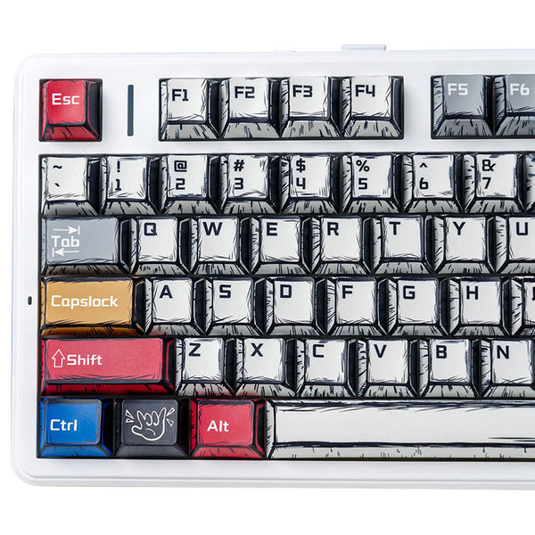 AULA F75 Wireless Creamy Mechanical Keyboard