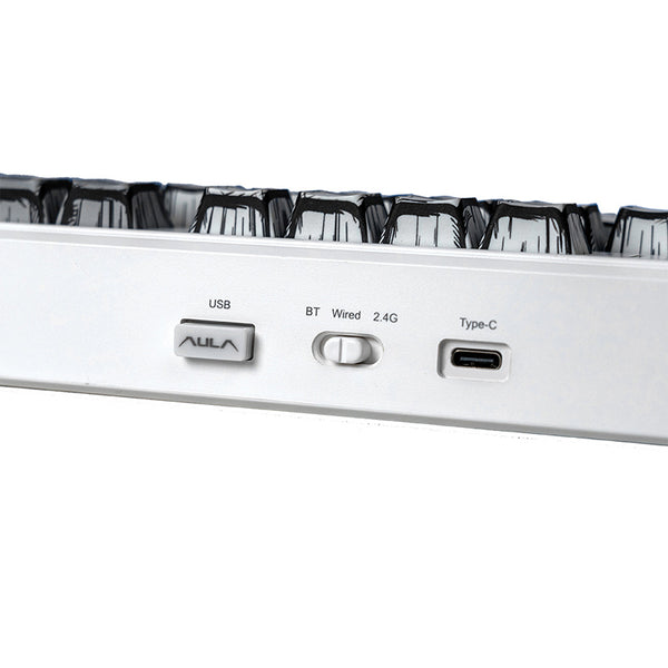 AULA F75 Wireless Creamy Mechanical Keyboard