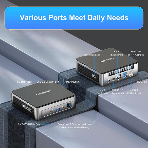 GEEKOM Air12 Mini PC 12th Gen Intel Alder Lake N100