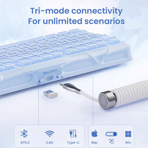 GravaStar Mercury K1 Wireless Mechanical Keyboard