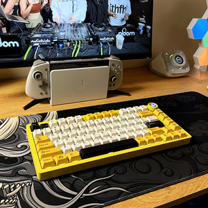 WhatGeek x LEOBOG Hi75C Pro RGB Tri-mode Aluminum Keyboard Kit DIY Keyboard