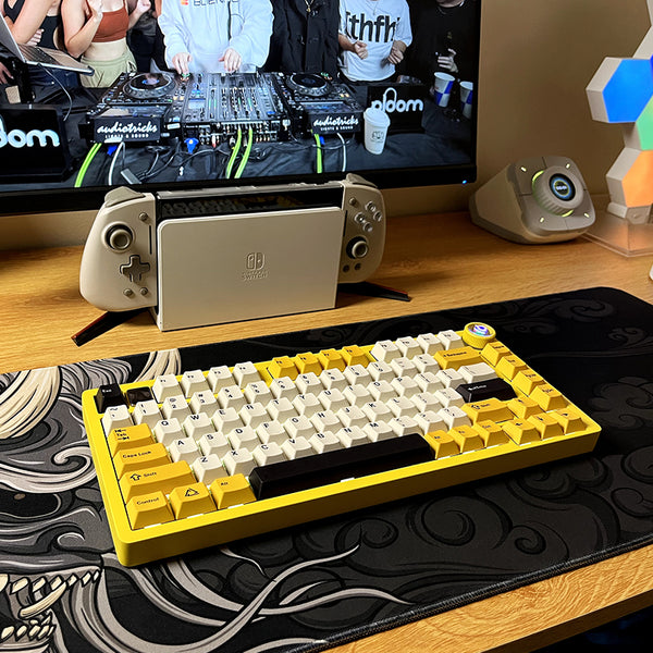 WhatGeek x LEOBOG Hi75C Pro RGB Tri-mode Aluminum Keyboard Kit DIY Keyboard