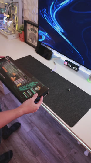 AULA F108 Pro Tri-mode LCD Display Mechanical Keyboard