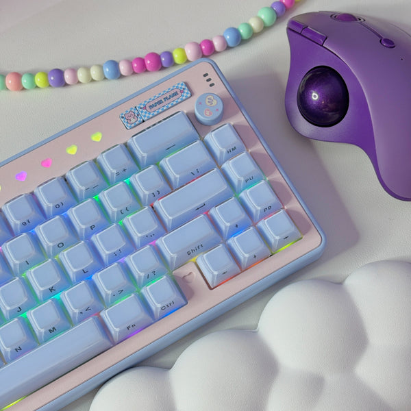 ACGAM Jello Translucent Jelly Keycap Set OEM Profile 113 Keys