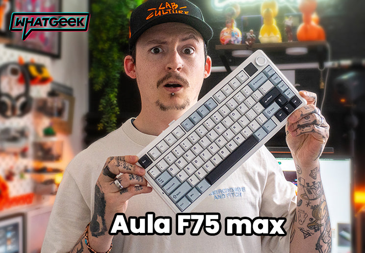 Influencer Pick WhatGeek Aula F75 max Keyboard
