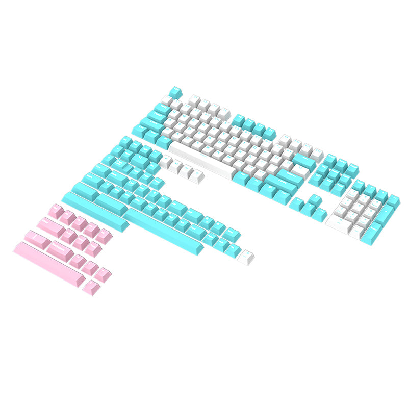 Ajazz Summer & Sunrise Keycap Set 166 Keys details