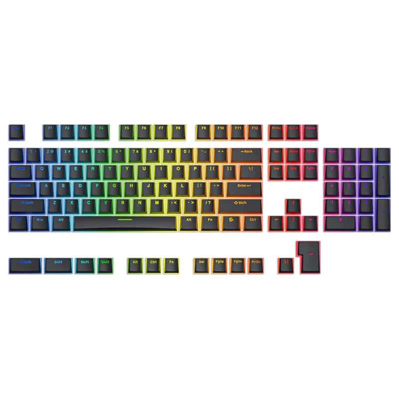 PIIFOX Pudding Plus Keycap Set 117 Keys - WhatGeek