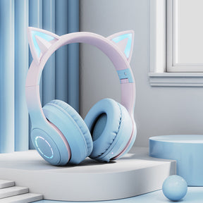 ACGAM BT029C LED Bluetooth Wireless Cat Ear Headset