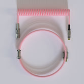 ACGAM CP01 Pink USB-C Coiled Aviator Cable