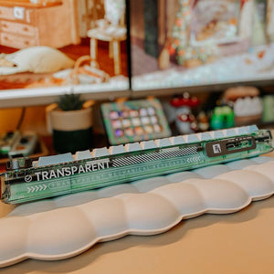 AULA F68 Transparent Gasket 3-Mode RGB Mechanical Keyboard