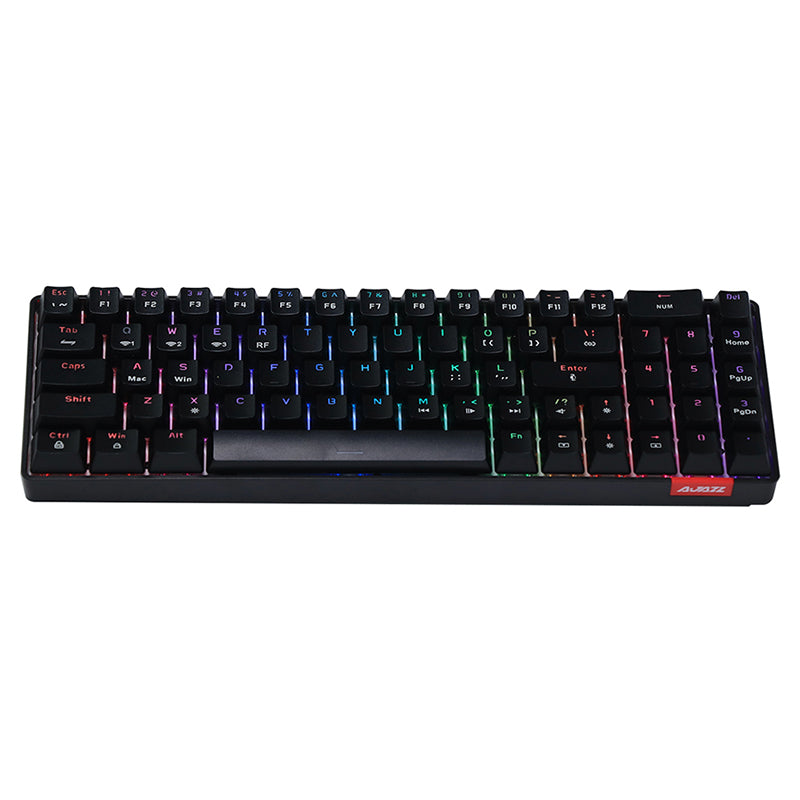 Ajazz AK692 3 Mode Mechanical Keyboard black