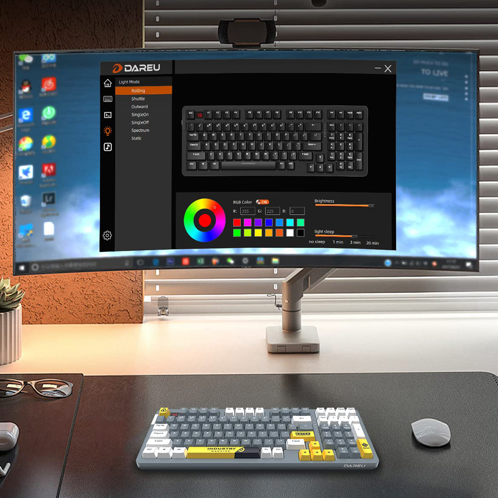 Dareu A98 keyboard driver