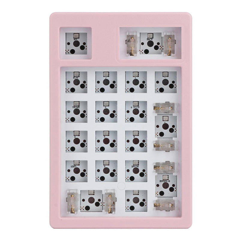 NextTime NT19 Numpad 19 20% 3 Mode Gasket DIY Kit pink