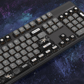 PIIFOX Space ASA Profile Pudding Keycap Set 117 Keys