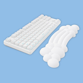 PIWIJOY Cloud Pad Keyboard Wrist Rest Soft Memory Foam