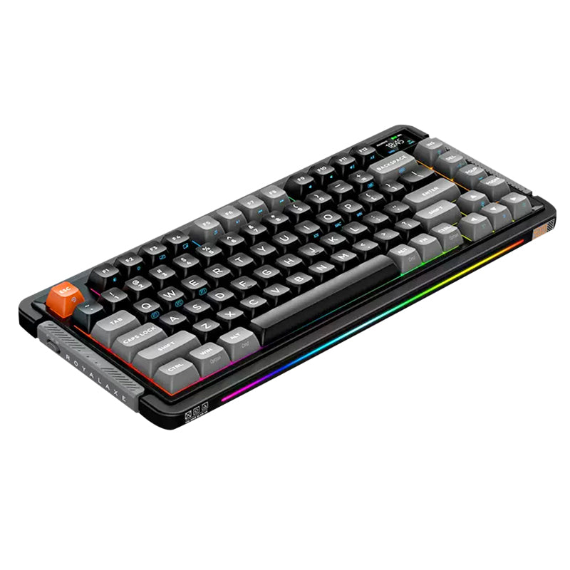 RoyalAxe L75 Keyboard with TFT Display - WhatGeek