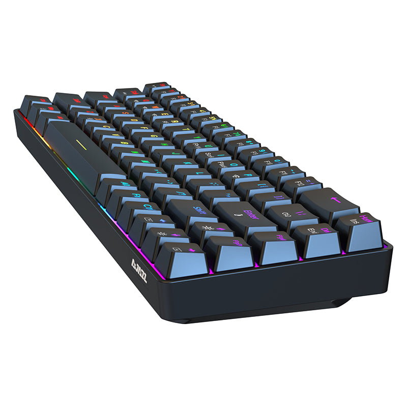 Ajazz K685T 65% Mechanical Keyboard side view